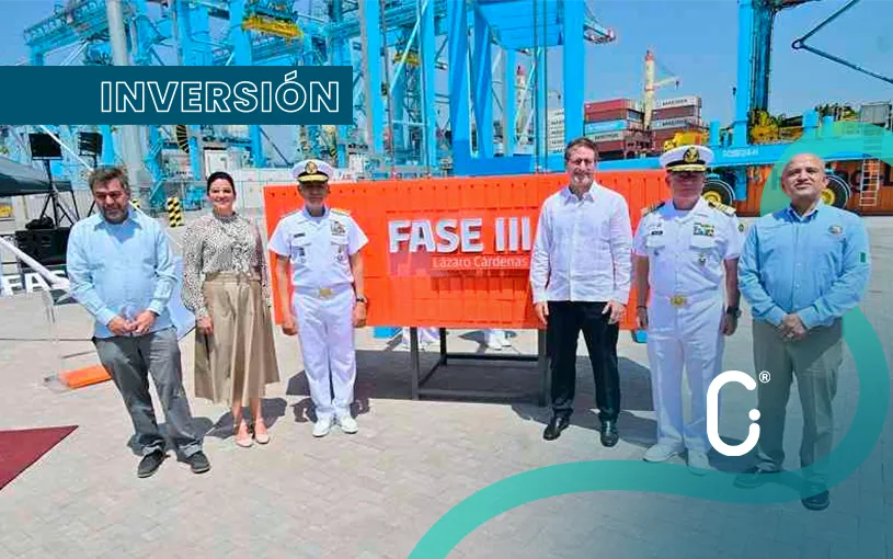 APM Terminals invierte más de 490 MDD en Lázaro Cárdenas con nuevas fases de expansión