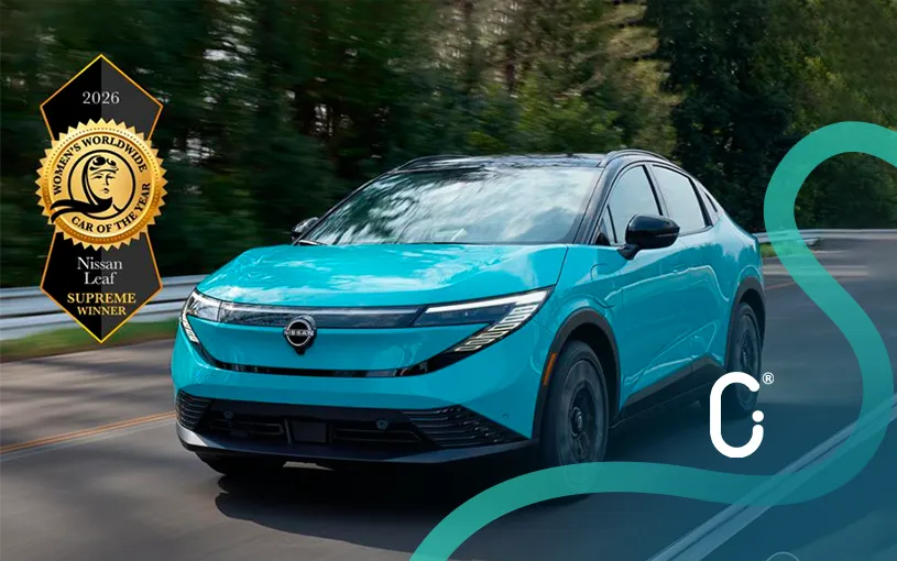 El nuevo Nissan LEAF es el ganador absoluto del Women’s Worldwide Car of the Year 2026