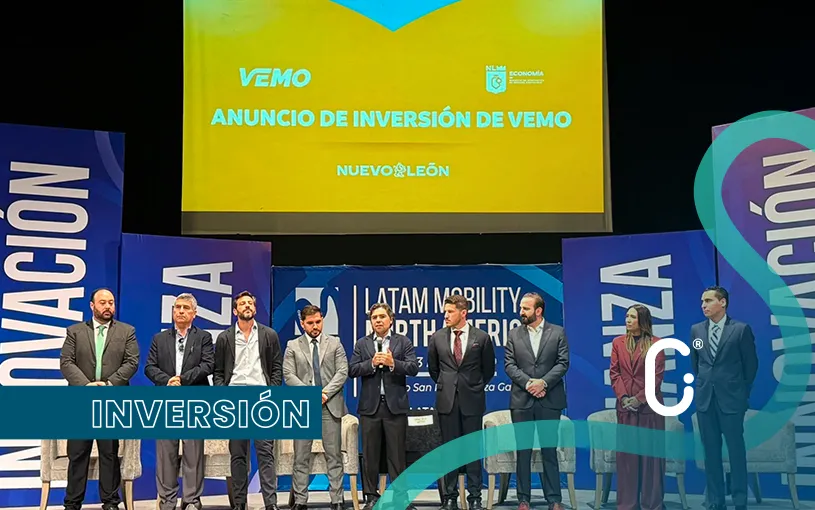 VEMO invertirá 825 MDP en Monterrey para acelerar la electromovilidad en 2026